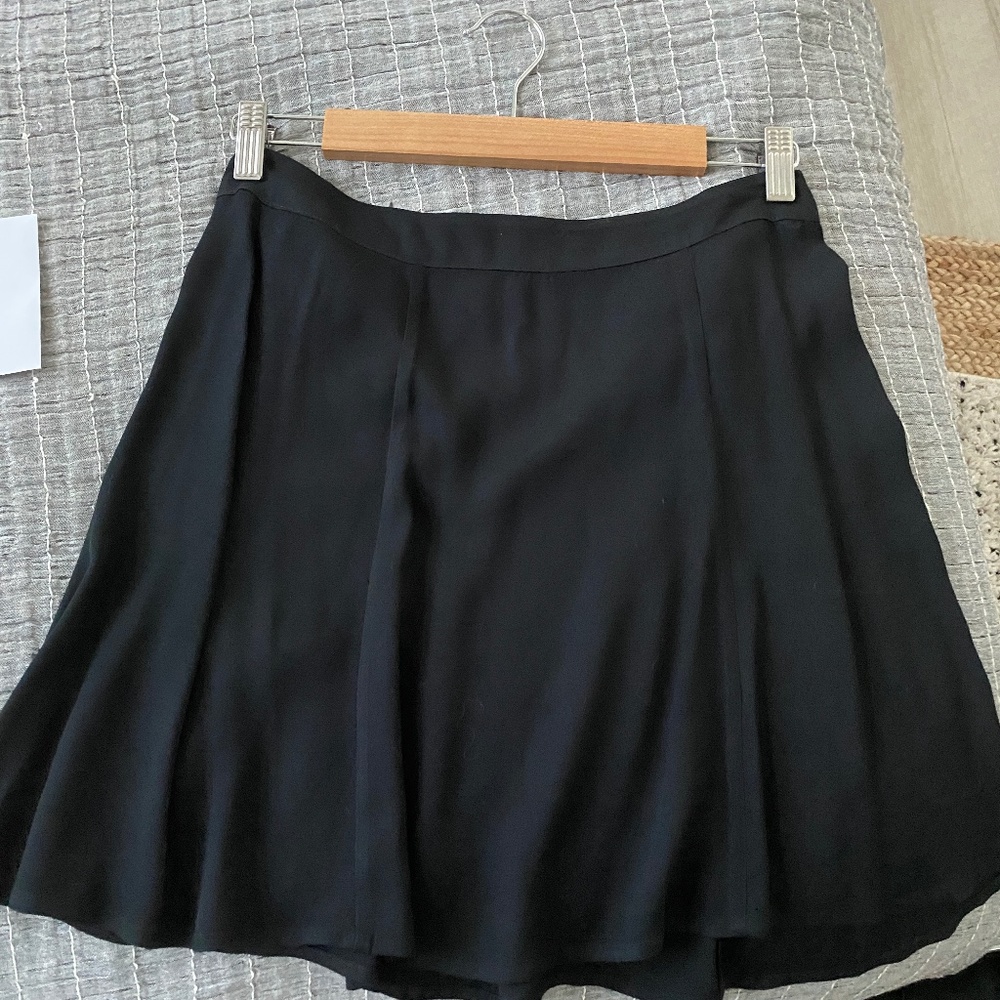 Black Mini Skirt Reformation Size 2